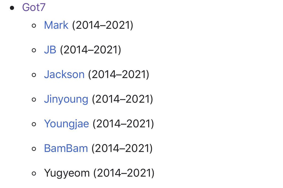 snapppine's tweet photo. เข้าพร้อมกัน(2014) ออกพร้อมกัน(2021)
#GOT7FOREVER  #JYPE https://t.co/yGe6cFUKru