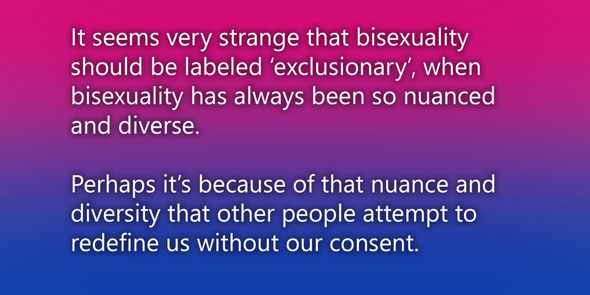 BiShades's tweet photo. #BiIsBeautiful #BiPride #Bisexual #BWithTheT #BWithTheNB https://t.co/f3kMdqvRTV