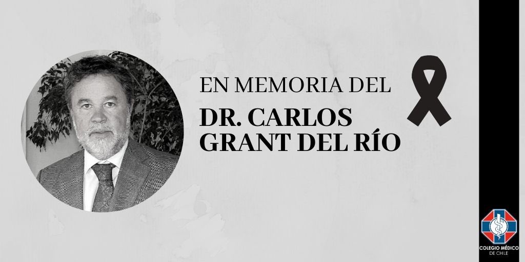 colmedchile's tweet photo. [#InMemoriam] Lamentamos el fallecimiento del Dr. Carlos Grant del Río, quien fuera director del @servsaludconce, tras una larga lucha contra el #COVID19. Enviamos nuestras sentidas condolencias a su familia, amigos, compañeros de trabajo y nuestro @Colmed_Conce https://t.co/nOQpoXmqXo