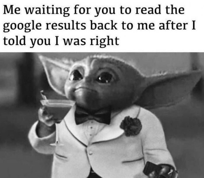 MensHumor's tweet photo. Some of us are always right. https://t.co/EqYDItyKdu