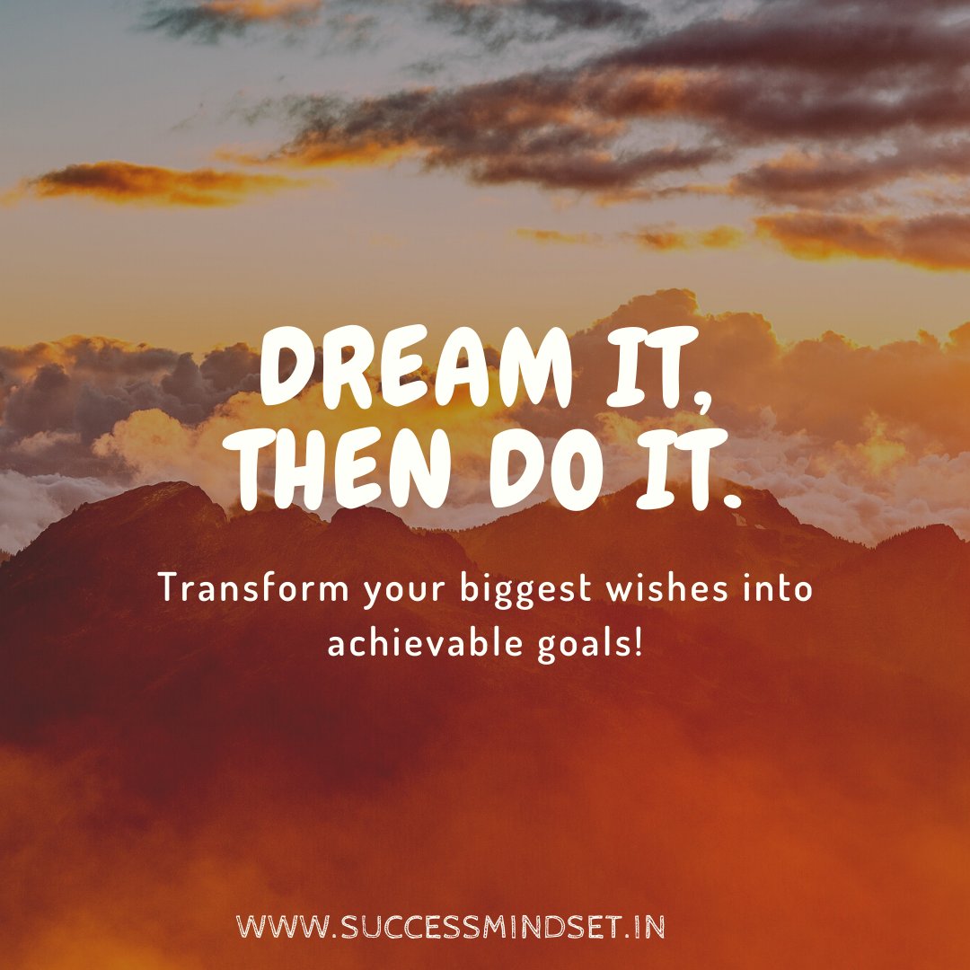 sucessmindset1's tweet photo. "Transform your biggest wishes into achievable goals!"
   @Satyajitinspire 
    @Chandan17623734 🏃‍♂️🦁🦁 https://t.co/JyZAZoyk0r