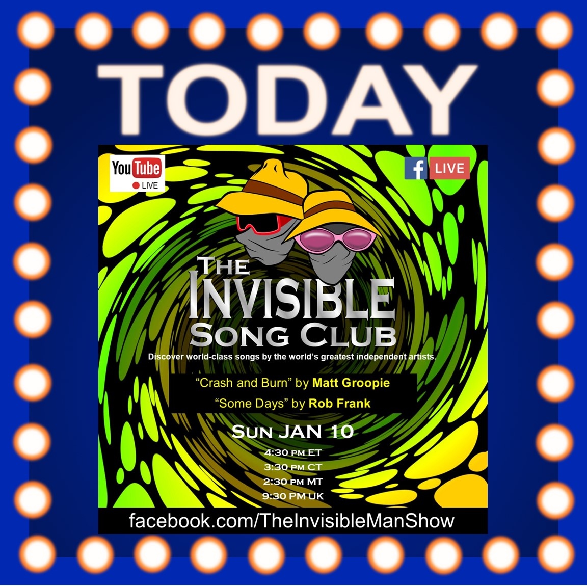 The Invisible Man Show tweet media