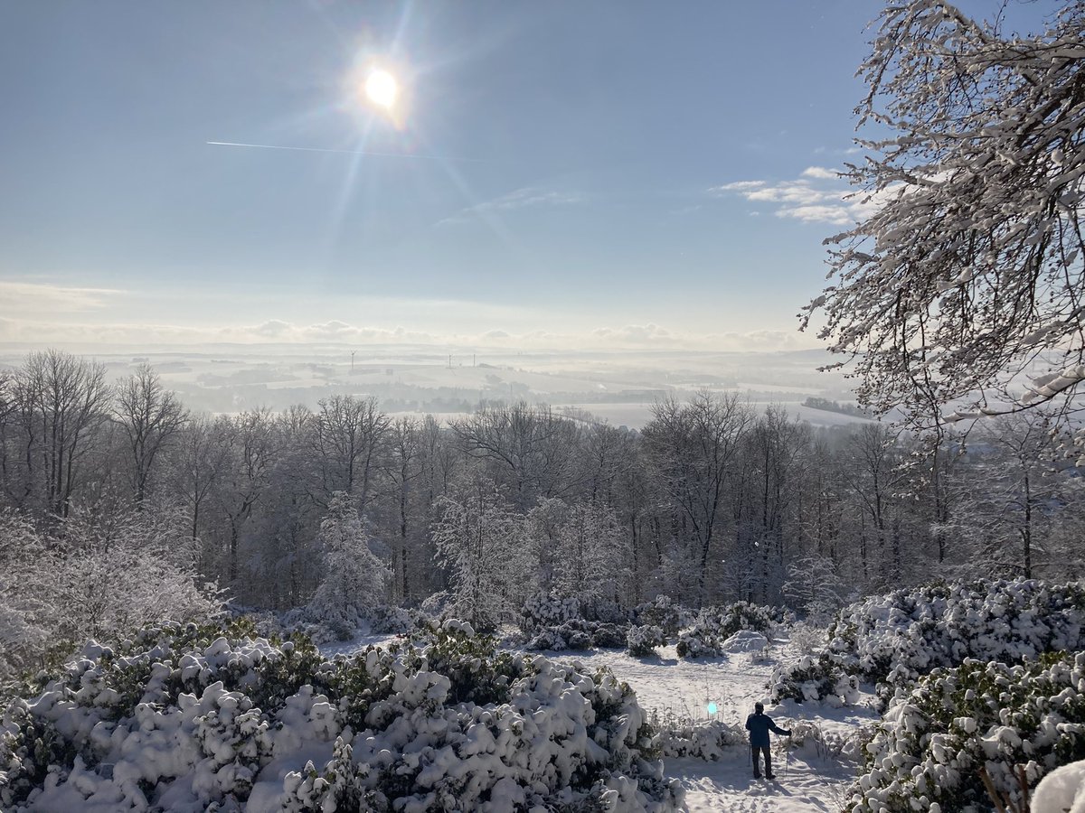 klugelars's tweet photo. Bevor einem die Decke auf den Kopf fällt, empfiehlt sich bei diesem Wetter ein Spaziergang durch unsere schöne #Winterlandschaft. Bewegung im Freien ist wichtig. Trotzdem bitte Abstand halten. #Pfaffenberg #HohensteinErnstthal https://t.co/uwurC4ImGZ