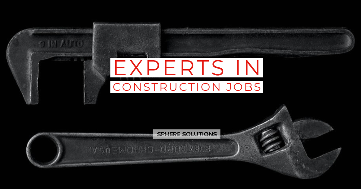 Visit us at spheresolutions.co.uk 
#Experts #NewYear #NewJob #ConstructionJobs #Jobs
