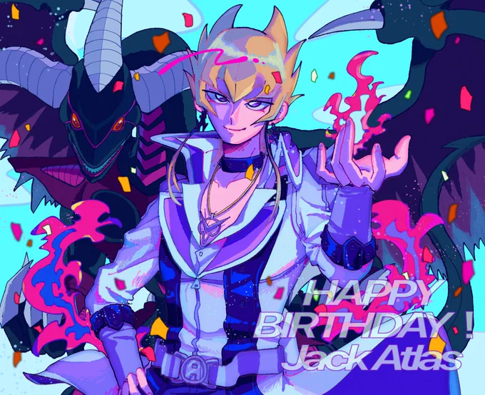 Happy birthday??????
#ジャックアトラス生誕祭2021
#ジャックアトラス生誕祭 