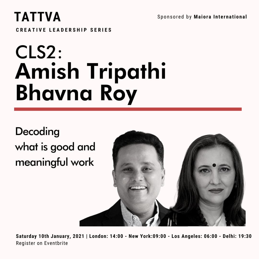 A deep and insightful session organized by <a href="/TattvaAuthors/">Tattva</a> 
Loved the beehive analogy for Identification and the timeless fundamental of Dharmic religions, seeing the divine in all. 
<a href="/authoramish/">Amish Tripathi</a> <a href="/rishi_handa/">Dr Rishi Handa</a> 

youtu.be/RcwvwiV0t9U