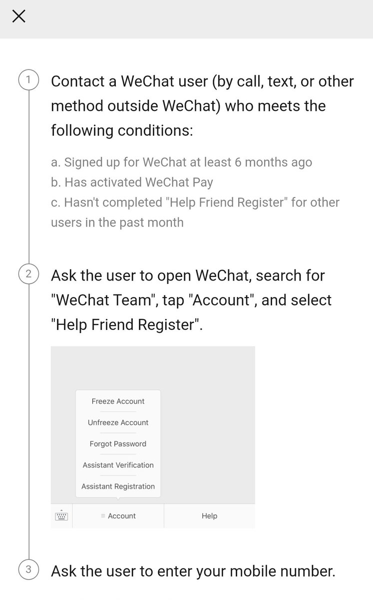 aalexvargass's tweet image. Hello there 👋
Someone can help me with WeChat verification code? 👀
I appreciate any help 🙏
I&apos;m from México 🇲🇽
#Wechat #verificationcode #wechathelp