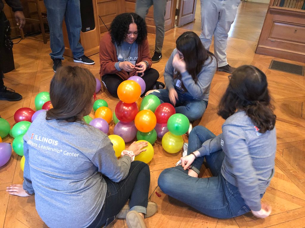 IL_Leadership's tweet photo. Traditionally, a group of Illinois students are eagerly heading to the Allerton Mansion for The Institute by @LeaderShape. But sadly, we had to cancel this year’s program. So for now, enjoy some highlights from the 2020 session…🧡💙 #illiniLeaders #MadeToLead #ILLINOIS https://t.co/bjgkq7IspO