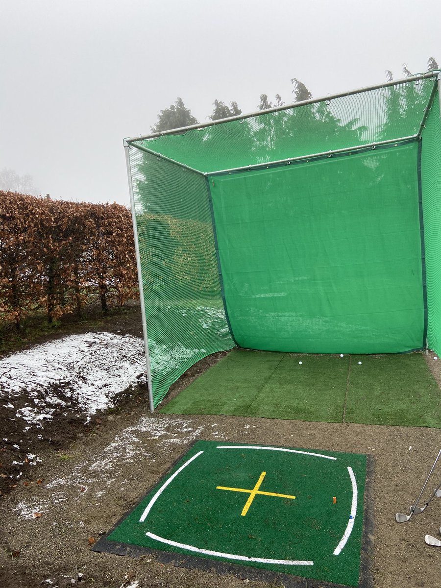 Super pro practice facility to keep the vibe during lockdown in Baltinglass - supplied and fitted by HML golf construction. - super job done in amazing time frame - Well done HML