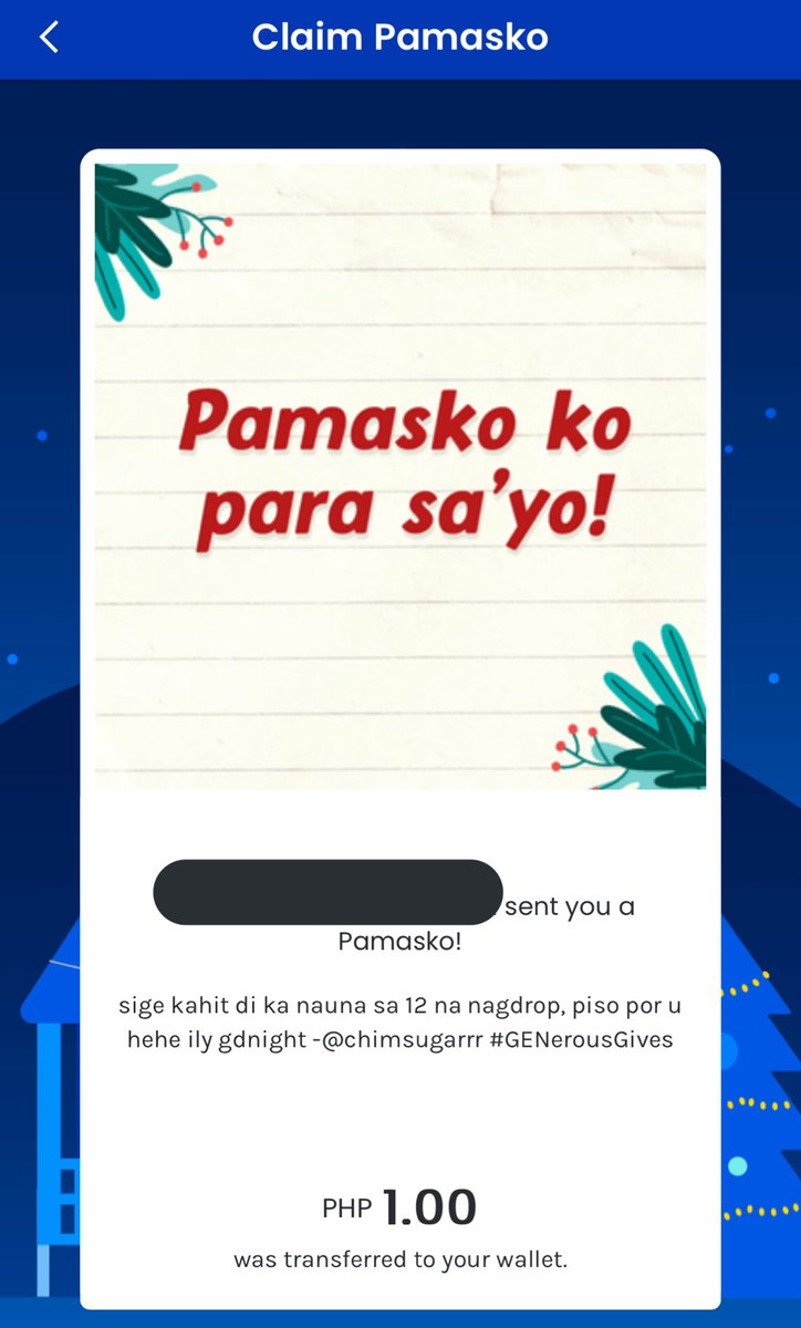 etaerealove_'s tweet photo. OMG SAKTO MAY BABAYARAN AKO TAS PISO NA LANG KULANG HAHAHA labyu ninang @chimsugarrr 😚 #GENerousGives https://t.co/EC5gnmiU0k