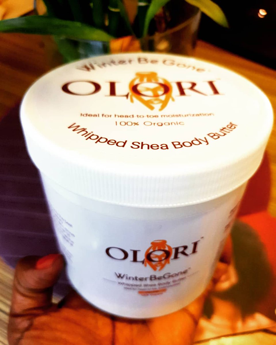 SayMama1's tweet photo. You asked & we supersized it! Our @OloriCosmetics #WinterBeGone #WhippedSheaBodyButter now in a 27oz family size jar! Whippier creamier formula. More buttery magic to go a longer way! We also ship INTERNATIONALLY to all winter weather locals! Inquire within! π¦πβππ https://t.co/5ksNX8O6bl