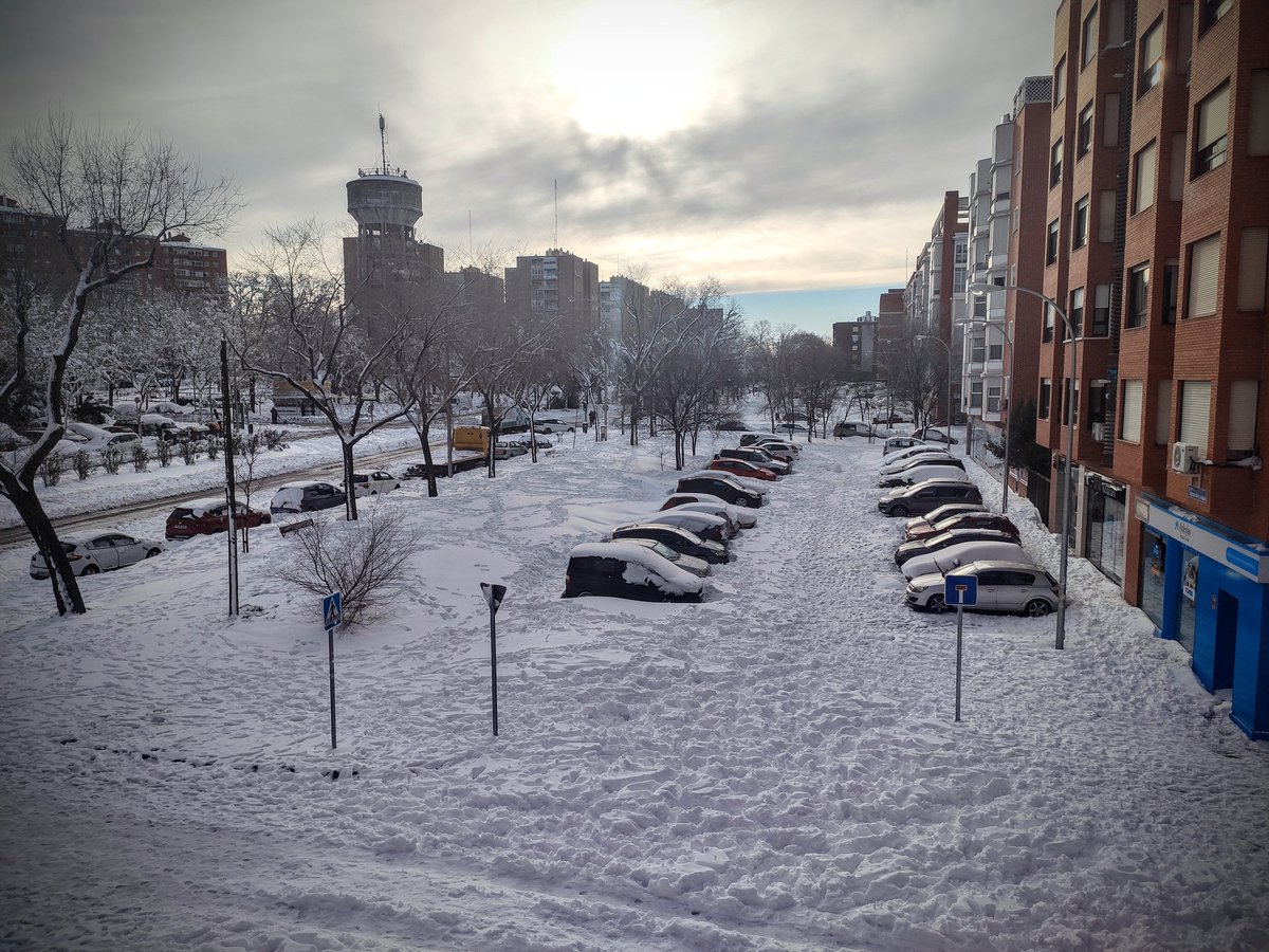 Barrio de San Blas, Madrid.
El día de después.
9 de enero, 2021.
