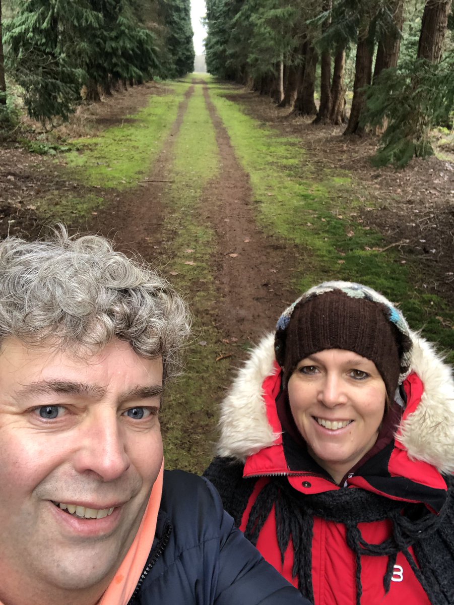 scjronaldvisser's tweet photo. Vanmorgen was de weg te glad voor de racefiets , dus de wandelschoenen maar es an ๐ช๐ป๐๐ปWat wonen we toch mooi , met #Landgoed #DeEese in de achtertuin ๐ https://t.co/IMrIKZtTDp