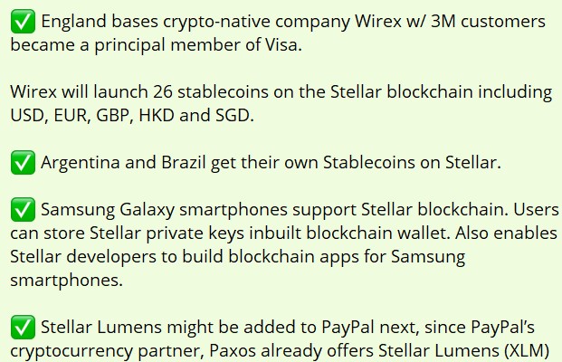 #Stellar Developments in a minute 👏

$XLM has a bright future 🔥
