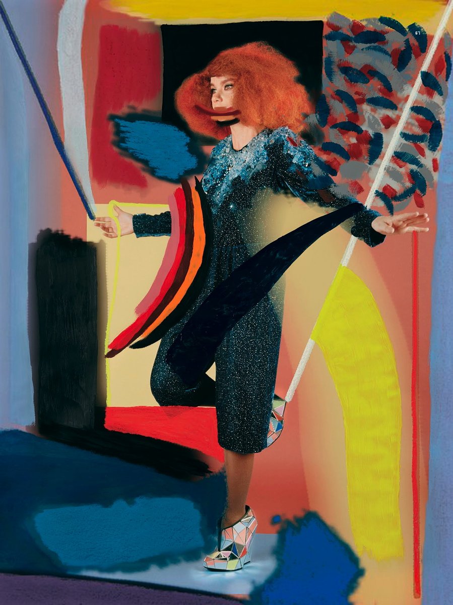 4. Björk for Dazed & Confused by Sam Falls