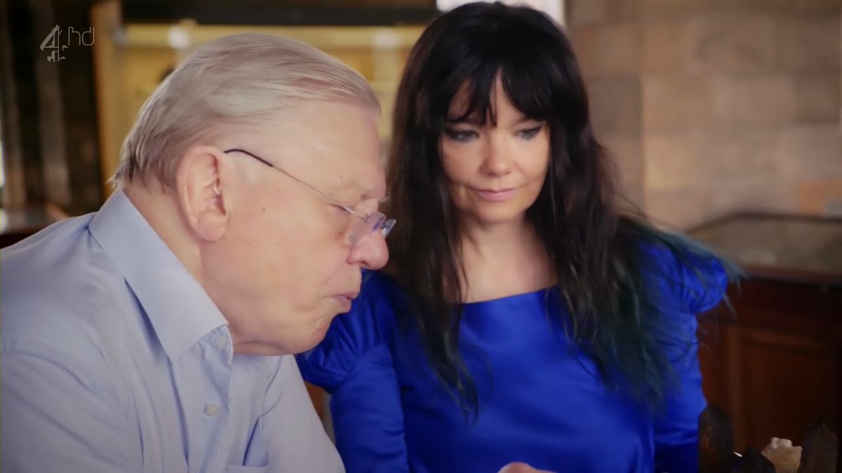 7. When Björk Met Attenbourougha 2013 documentary featuring an encounter between Björk & English broadcaster and naturalist David Attenborough. They discuss the nature of music and the intersection between music, nature and technology