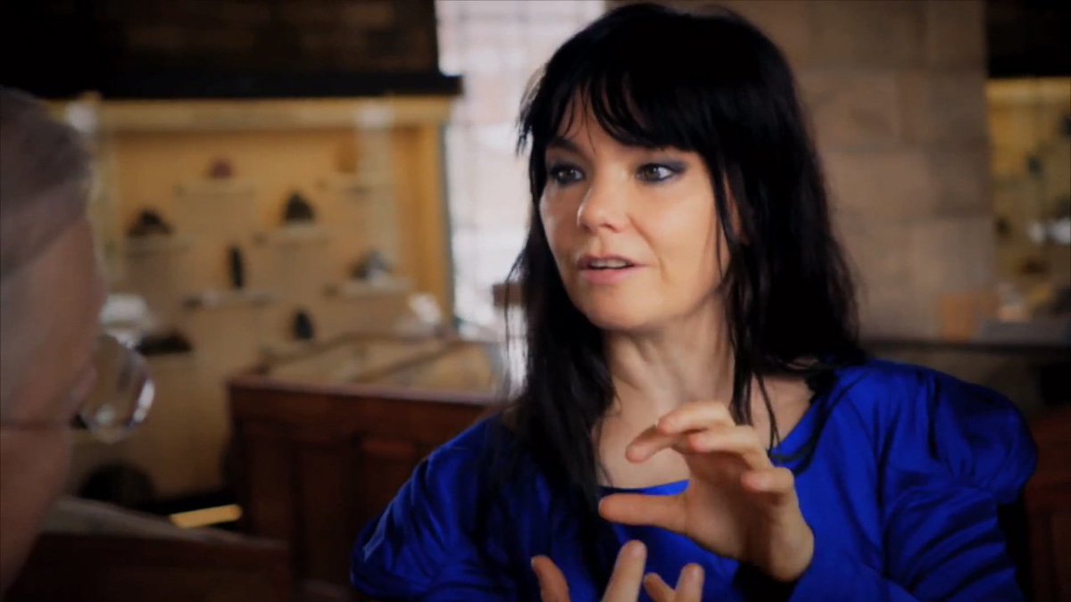 7. When Björk Met Attenbourougha 2013 documentary featuring an encounter between Björk & English broadcaster and naturalist David Attenborough. They discuss the nature of music and the intersection between music, nature and technology