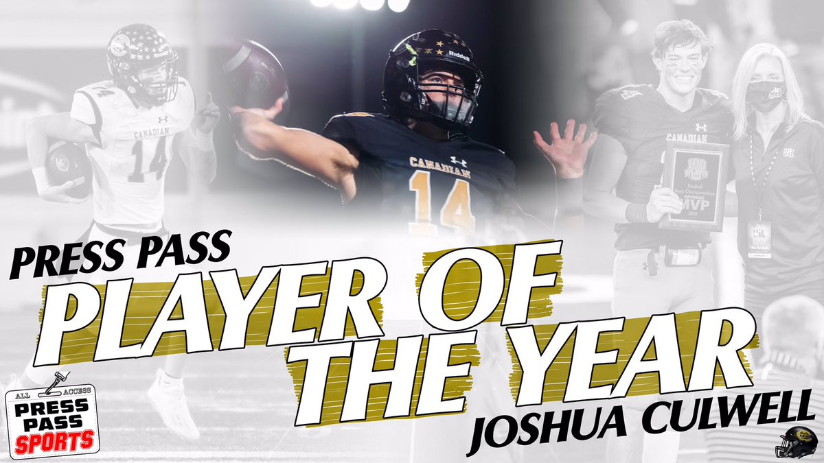 PressPassSports's tweet photo. The Press Pass Football Team rolls on. Here’s the Superlative Awards for 2020. Your MVP, Offensive Player, Defensive Player, Fighting Heart and Newcomer #txhsfb. Thanks to @WTBrentSeals for the great graphics @LanceWelps https://t.co/tE0caQKPPz https://t.co/wbY2kyKp9Z