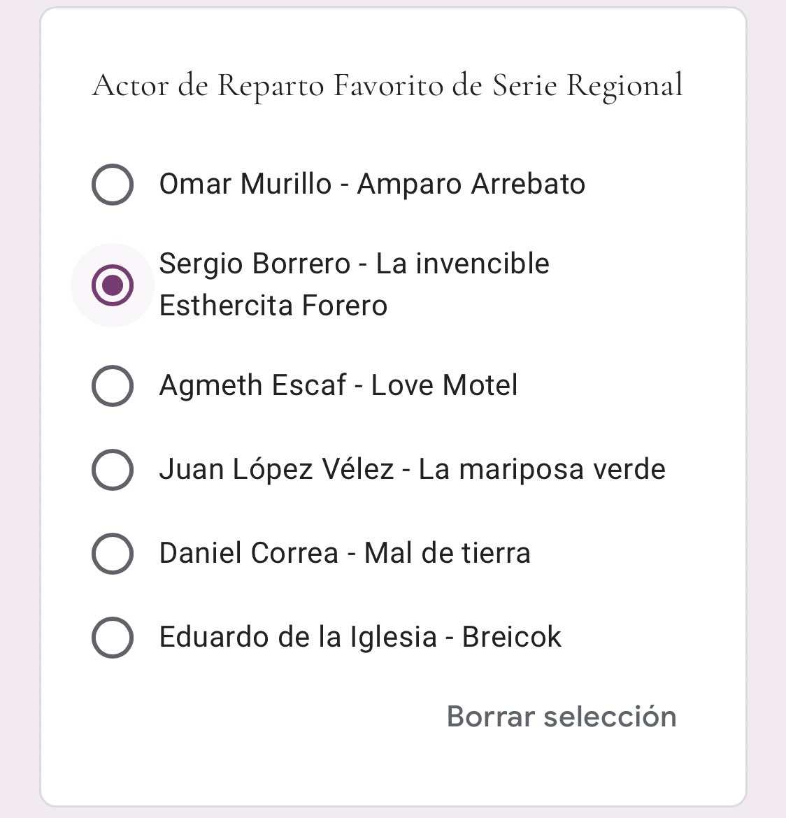 B0rrero's tweet photo. ¡Gente! Estoy nominado a los #PremiosChipTV 2020 y necesito de tu apoyo.
Pasos para votar:
1. Ir al link https://t.co/n8QmnpZXLS
2. Buscar la categoria “Actor de Reparto Favorito de Serie Regional” y seleccionar SERGIO BORRERO.
3. Enviar y repetir cuantas veces puedas. https://t.co/zmDQLkTgwk