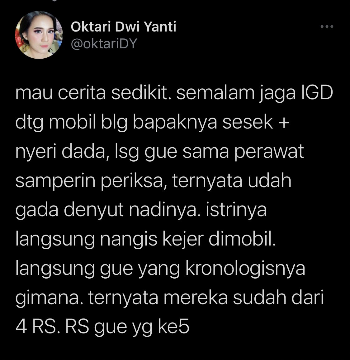 Yang diyakini                Yang terjadi
Presiden                        Di masyarat