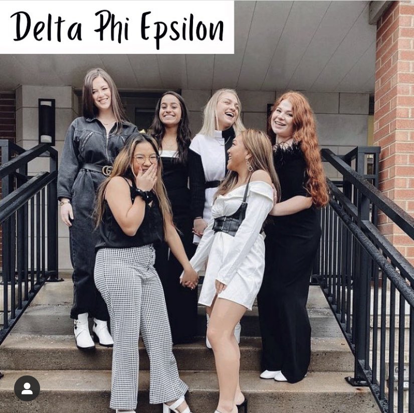 PennStatePHC's tweet photo. #MeettheGreeks Introducing Delta Gamma, Delta Phi Epsilon, Delta Zeta, and Gamma Phi Beta 🤍 https://t.co/muWlhpuNnz