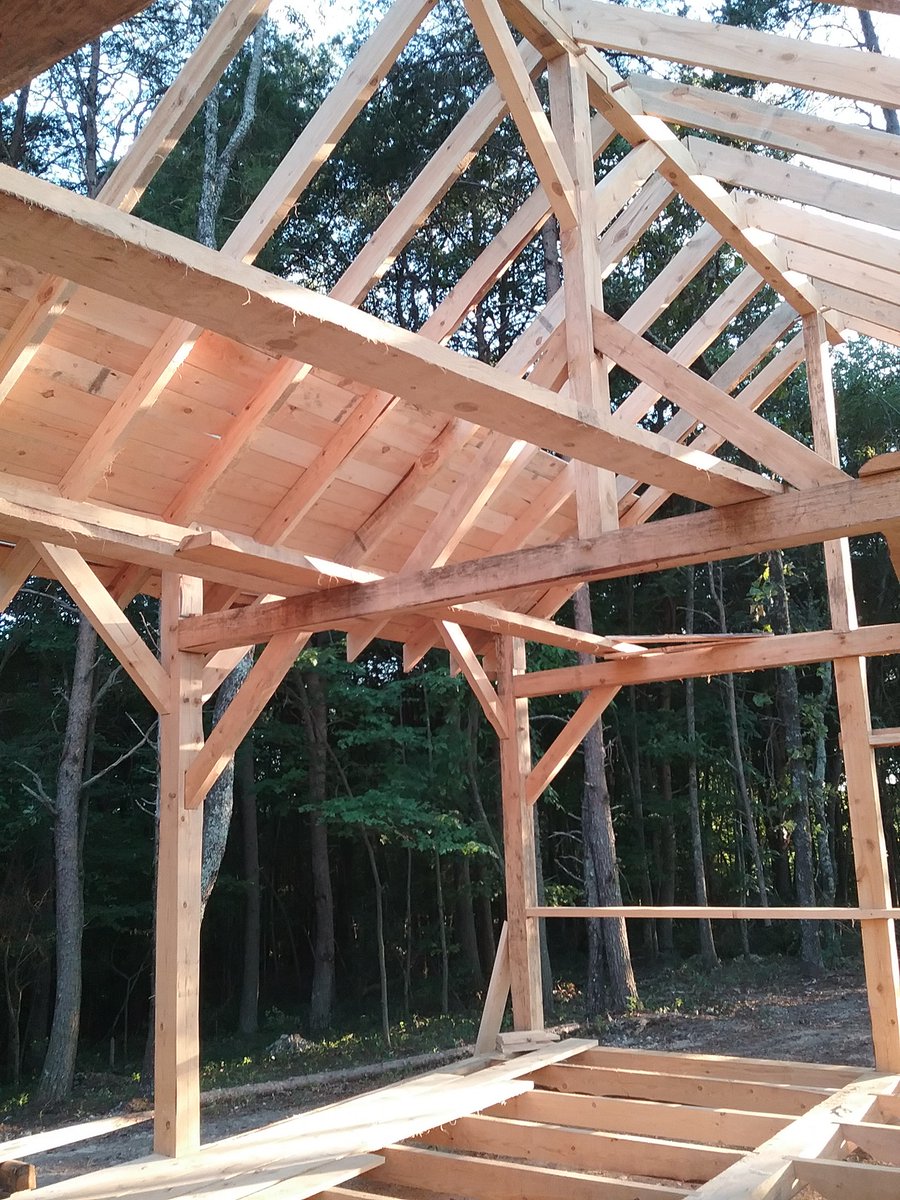 My 7 hp hm122 made this 16 x 20 post and beam shed possible. I have no problem milling large yellow pine. Daniel
#hm122 #sawmill #woodlandmills #shed #postandbeam #workshop #lumber #boardandbatten #diy #logstolumber #forestryequipment #discoverthewoodland #woodworking