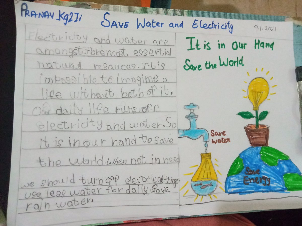 sajitha_ranjith's tweet photo. Save the world, It is in our hands.... poster made by Pranav KG2 Ii...conservation of energy... @Zahra9992 @Lorrain89581143 @gowrisiva23 @ashex16 #ConservationAward https://t.co/YMyVjObC0F