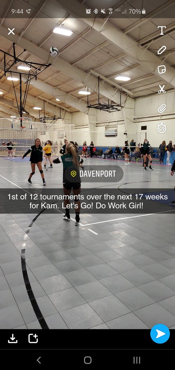 ODSWAG4's tweet photo. #ohanavball #bleacherbutt https://t.co/LY2YGlchNk