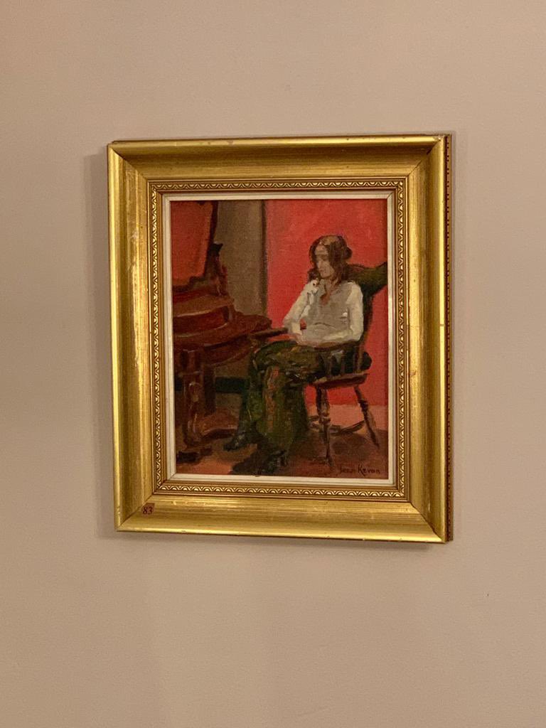 Anthony7Cutting's tweet photo. So this is why I love antiques especially art, if you live in #essex please DM me if you would like my assistance A #makemeadealer
#sorced #auctions #antiques #charityshops #researched #socialmedia #client #newhome #painting #oil #1950s #jeankevan #leighonseaartist #womanseated https://t.co/jXrm6dLgj1