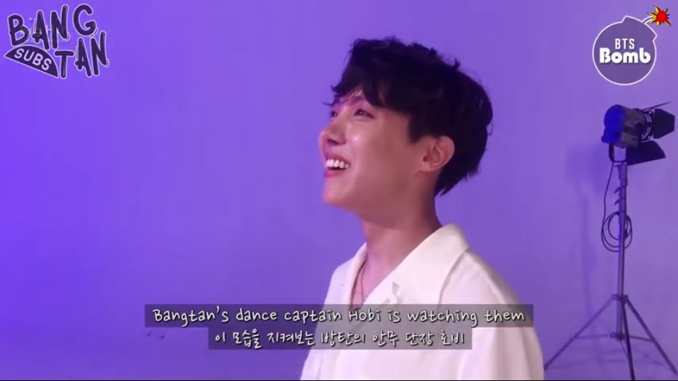 Hoseok being the best dance leader that he is - a needed thread :