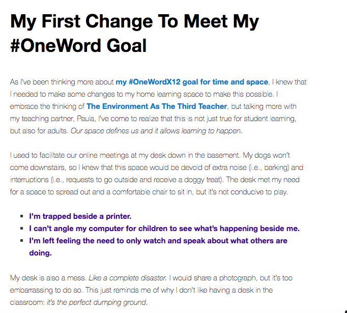avivaloca's tweet photo. This is my first change to meet my #oneword goal. Thanks to @nobleknits2 for making me think more about #visiblelearning. https://t.co/44gMlJsovn #onewordX12 #onewordont #kinderchat #1stchat cc @GSmith_ @moojean_seo https://t.co/Ibln0DebRU