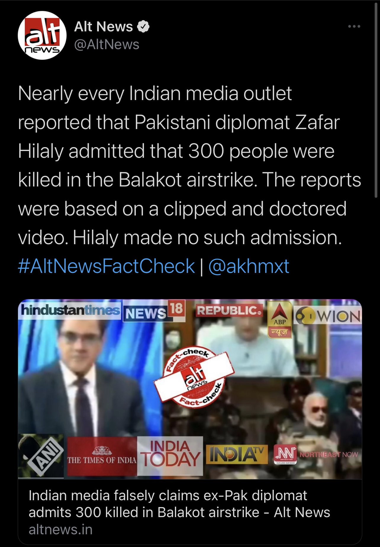 Ptv News The Quint News18 India Hw News India Today Cnbc Tv18 Abp News And India Tv Among Others T Co Eeu5oao9zc Twitter