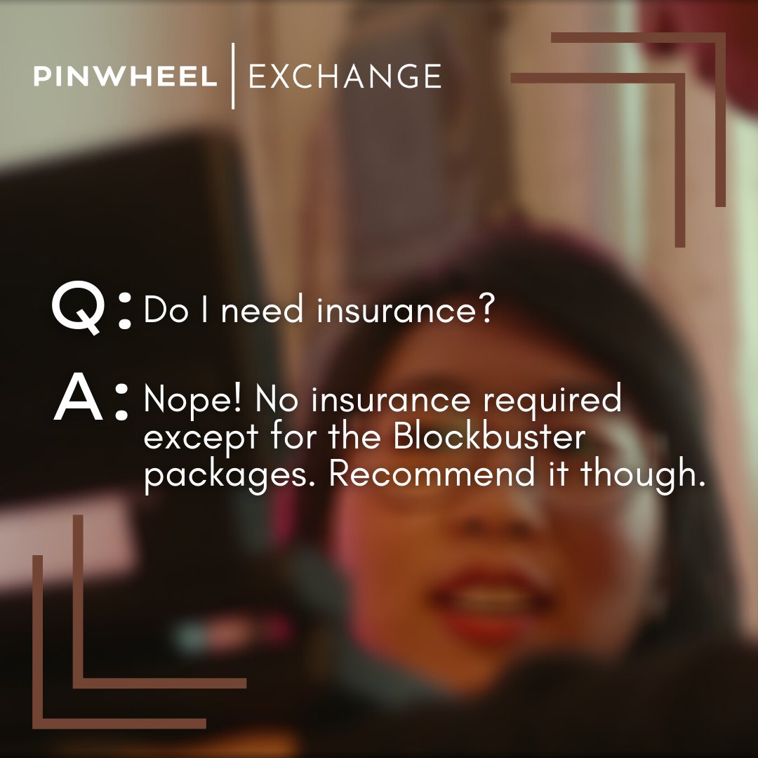 PinwheelProds's tweet photo. Insurance is recommended because life is unpredictable, but to make renting easier it's not required! #pinwheel #filmmaker #equipmentrental #film #filmphotography #bipocfilmmakers #lgbtdirectors https://t.co/mFmXMNNGEx