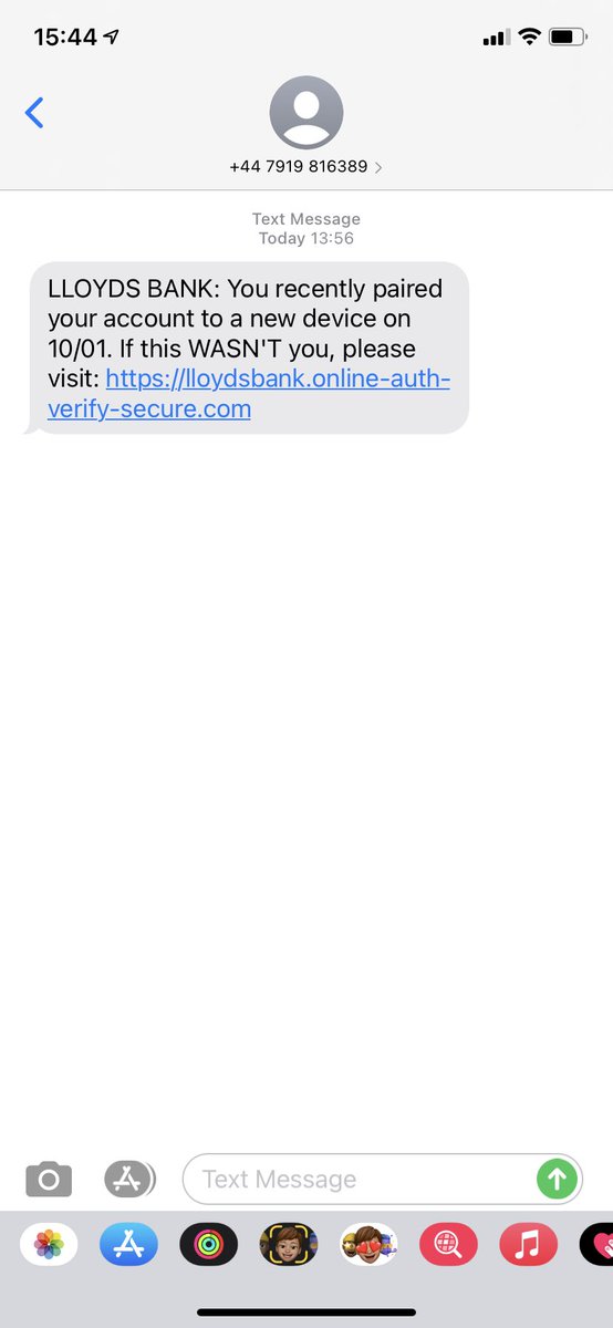 StanfieldLeanne's tweet photo. @LloydsBank - is this genuine? https://t.co/aDc7ewVMWO