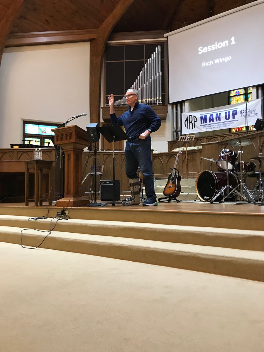 The_Man_Church's tweet photo. Thanks to everyone that took part in the Man Church One Day Event at First Baptist Church Charleston in Charleston, MO. A great day of challenge, equipping, fellowship and impact. #DiscipleMenChangeEverything
https://t.co/bpOJijqLJ1 https://t.co/wrEfb3XRri