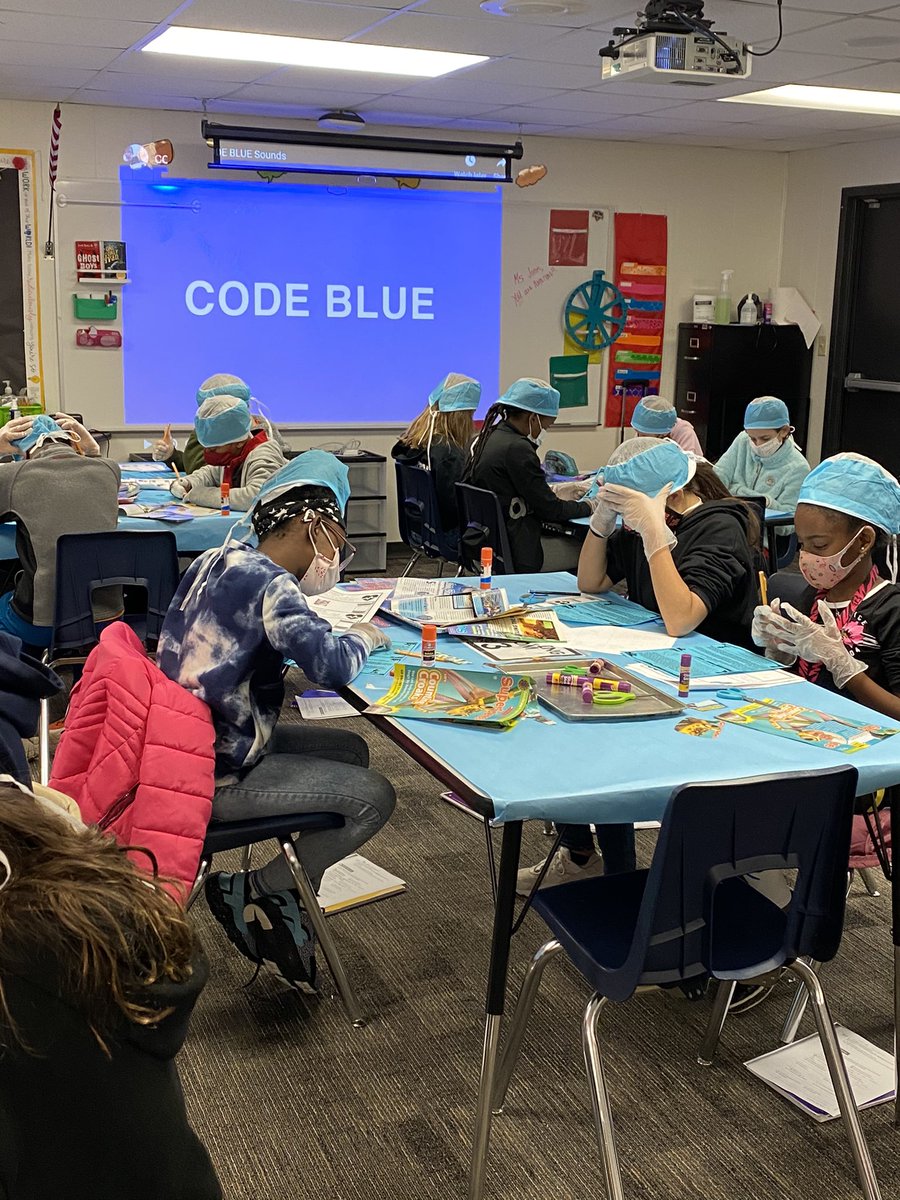 My fifth graders became SURGEONS over night! They used their expertise on text features to save their patients! Such a fun and engaging lesson! 🩺<a href="/HumbleISD_FCE/">Fall Creek Elem</a> <a href="/HumbleISD/">Humble ISD</a> <a href="/Humble_ElemELA/">Humble ISD Elementary ELA</a>