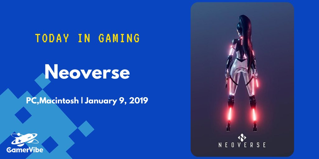 GamerVibeLab's tweet photo. NEOVERSE | January 9，2019
---
Stay tuned to GamerVibe for paid survey opportunities.
Discord: https://t.co/yrDXvr7q6j
Facebook Group: https://t.co/alxE7ASS1A

#NEOVERSE #neoverse #videogame https://t.co/KKXZL0Mclj