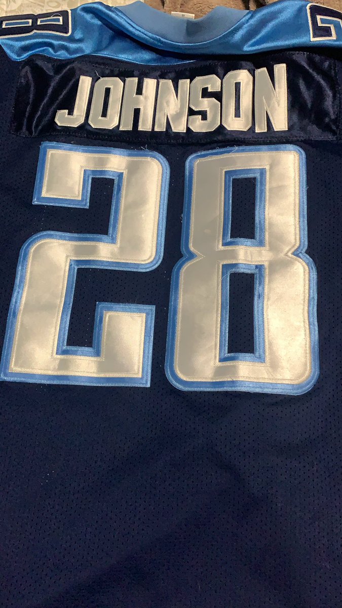 Tony_Cap's tweet photo. Reppin the CJ in honor of the 2k titans. @ChrisJohnson28 @Titans @TheTitansWire @TitansAmie #TitanUp https://t.co/HNgaOqNXgB