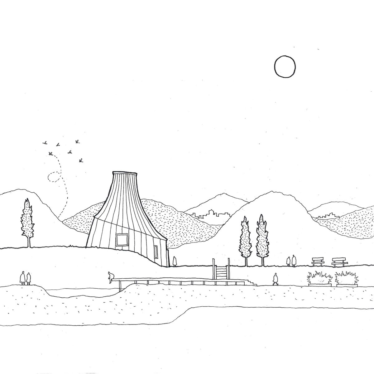 zeanmacfarlane's tweet photo. Vacuum House - Zean Macfarlane
#architecture #vacuum #matter #sculpt #sketch #drawing #flow #space #shapelife #nature #wood #cladding #art #artist #artwork #love #landscape #modern #modernarchitecture #light #trees #living https://t.co/PMMRerrWZn