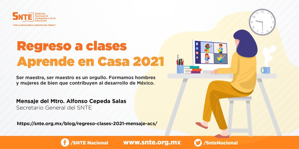 secc11cdmx's tweet photo. #SNTEconMéxico 👩‍🏫🇲🇽👨‍🏫

Mtro Alfonso Cepeda Salas ✔️ #SNTE reconoce apoyo de @GobiernoMX @lopezobrador_ 🇲🇽 de incluir a maestros como grupo prioritario para vacuna anti #COVID19 💉🦠 antes de #RegresoAClases con semáforo verde 🟢🚦

MENSAJE 👉 https://t.co/GYICkfZJhm 👈 https://t.co/BwiGB9Apbt