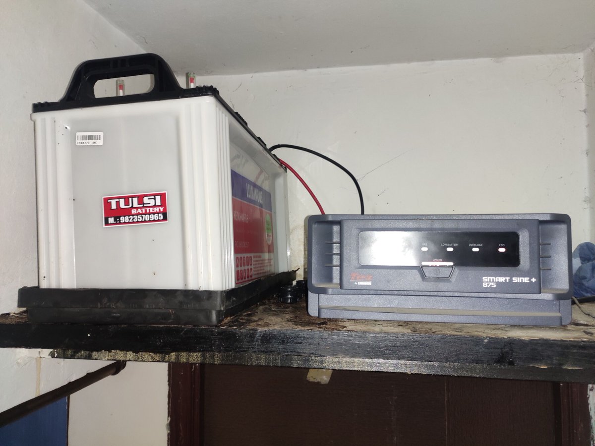 tulsibattery's tweet photo. Luminous battery installation at Ganga Alfa Paradise, Wagholi Pune
#Luminous #Luminousinverter #Luminousbattery #Wagholi #Pune #Exide #Exidebattery #Exideinverter
@myluminous https://t.co/vX9jfJtcdH