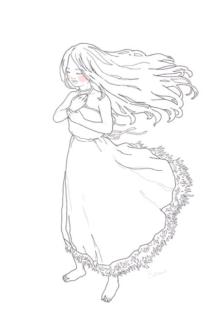 線画のtwitterイラスト検索結果