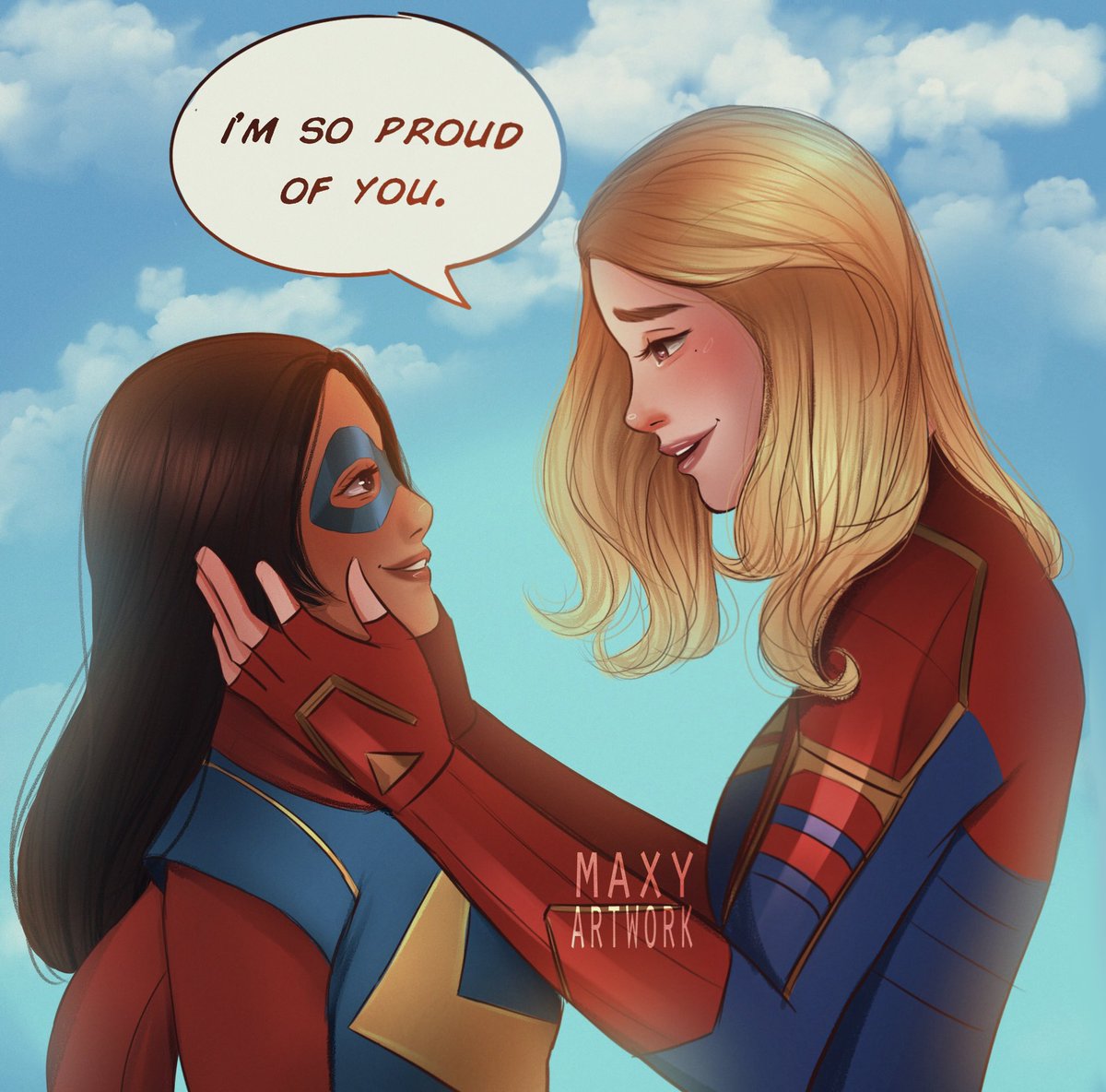 maxyartwork's tweet photo. carol and kamala https://t.co/zrsMrfIbyQ