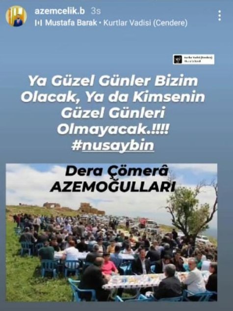 isr2525's tweet photo. Resmen açık açık tehdit bu! Bu ne cüret? Bizim meralarımıza saldıran siz hangi yüzle konuşabiliyorsunuz? Yıllardır alışmışsınız zorbalıkla bir şeyler yapmaya ama bitti artık o günler. #NusaybindeNelerOluyor @RTErdogan @suleymansoylu @seyhmusdincel47 @YelizzKoray @ValilikBasin https://t.co/rsoBSIg0zO