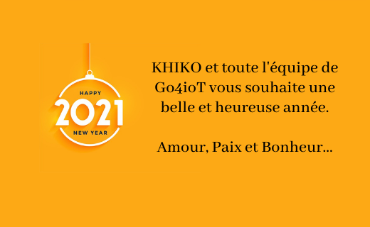 lavaurpascal's tweet photo. #KHIKO et toute l'équipe de @Go4ioT vous souhaite une belle et heureuse année 2021 

#iot #regionstartup #teamnaqui #entrepreneur #frenchtech #bonneannee2021 #voeux #smartcity #iot https://t.co/eAkWZWiE3P