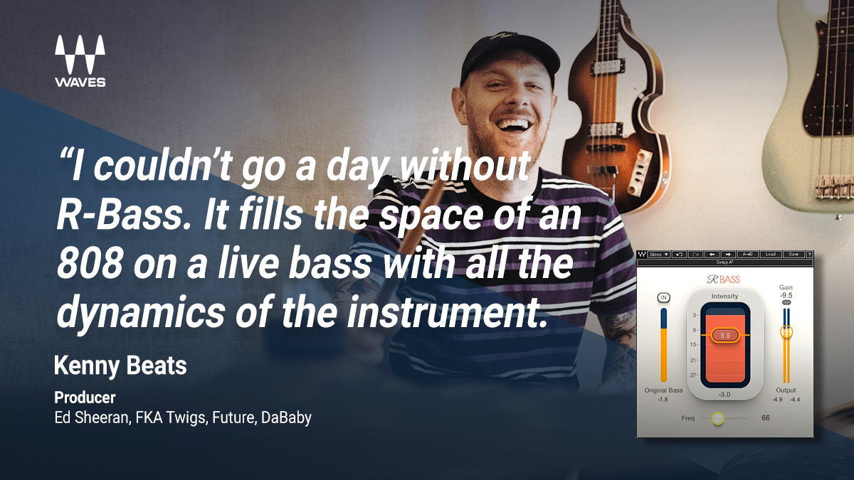 WavesAudioLtd's tweet photo. Kenny Beats 👑
LEARN MORE: https://t.co/ZPxRplR1KJ
#bass #808bass #rbass https://t.co/JeW0856AbX