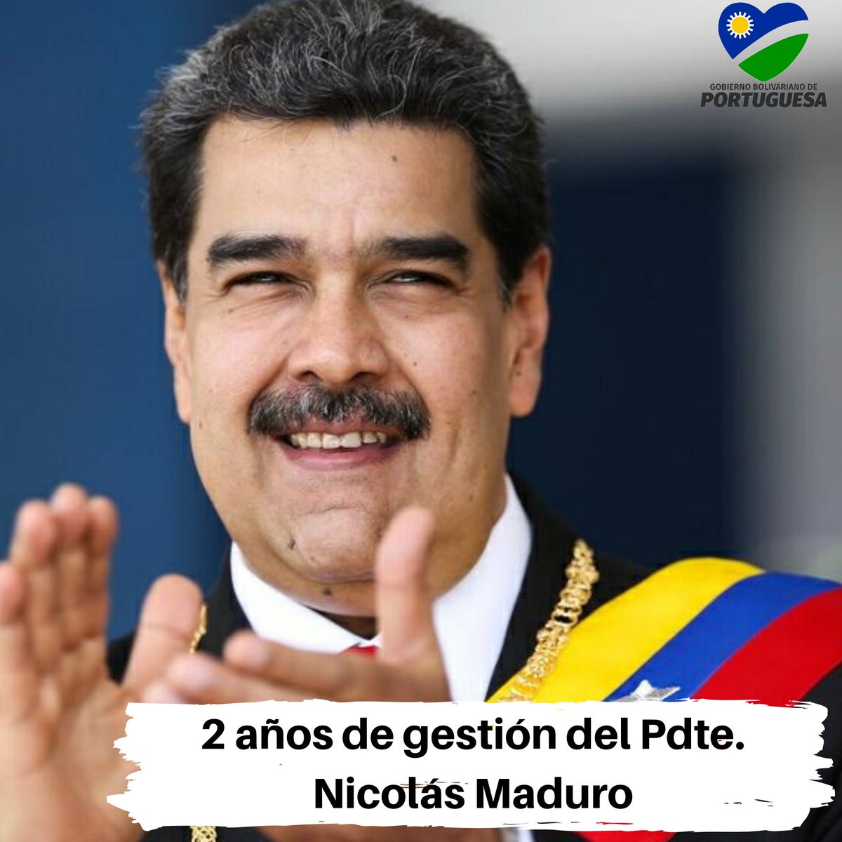 Conmemoramos el 2do año de gestión de nuestro Pdte. <a href="/NicolasMaduro/">Nicolás Maduro</a> durante su segundo mandato, líder aguerrido, con alto compromiso Bolivariano para la defensa de la patria, la soberanía y el bienestar social del pueblo.

#CombateAlCOVID19