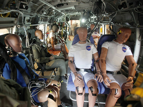 Anybody who says NASA researchers don't know how to have a smashing good time has not met the team at NASA's Langley Research Center in Hampton, Va., where engineers crash tested a former Marine helicopter at the historic Landing and Impact Research facility. The fuselage is… https://t.co/THSWdseoCe