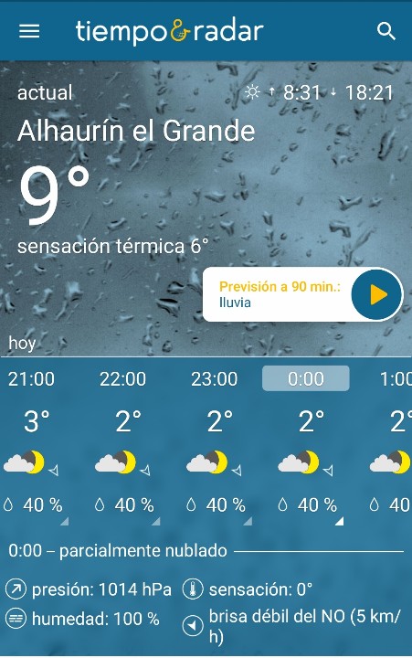 Alh_El_Grande's tweet photo. Se espera una noche "guapa" de frío ❄...
#alhaurinelgrande 🔥 https://t.co/O2QNIXuMpl