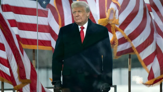 thehill's tweet photo. NEW POLL: After Capitol siege, majority says Trump should be removed from office before term ends https://t.co/1UV0sLkQKi https://t.co/z67uSYeu2a